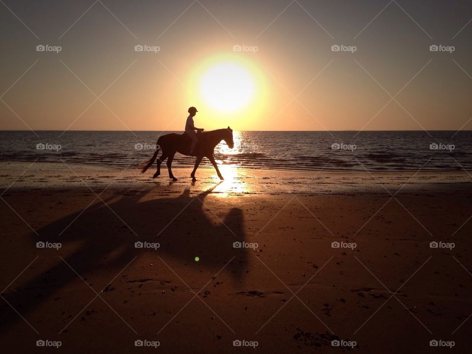 Sunset in Africa