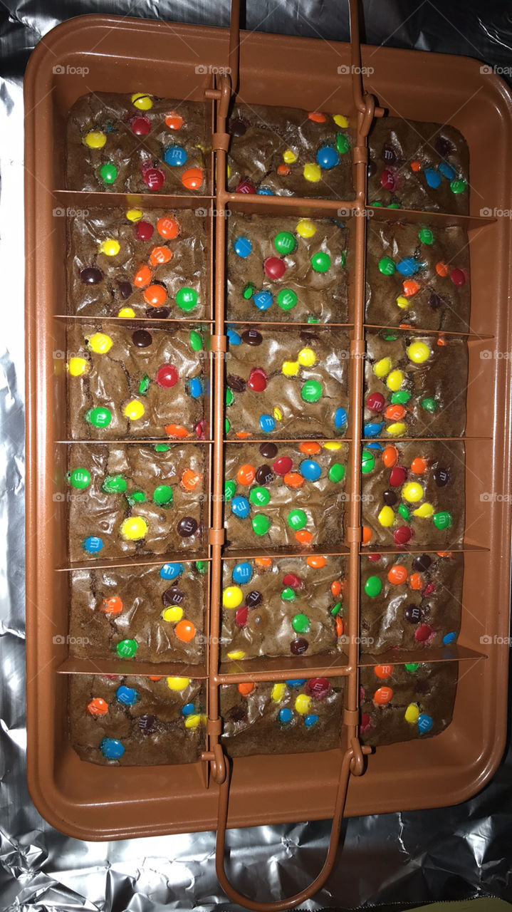 M&M Brownies 
