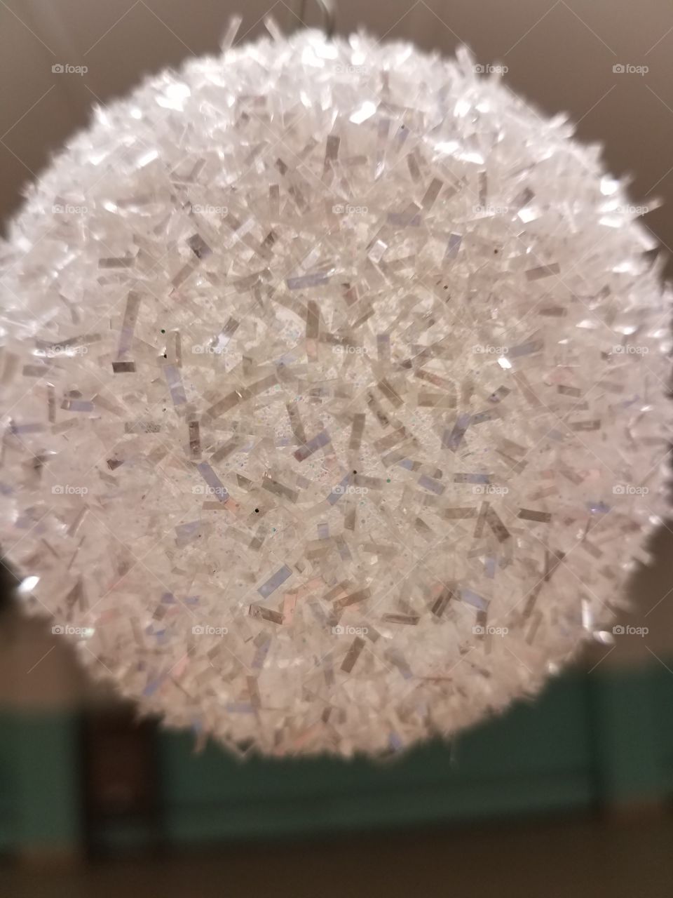 snowball ornament