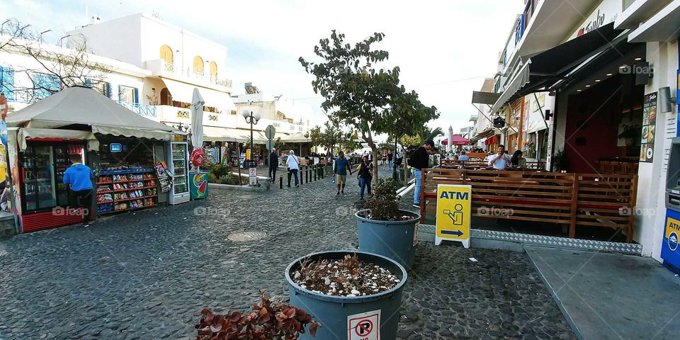 Fira, Santorini-Greece