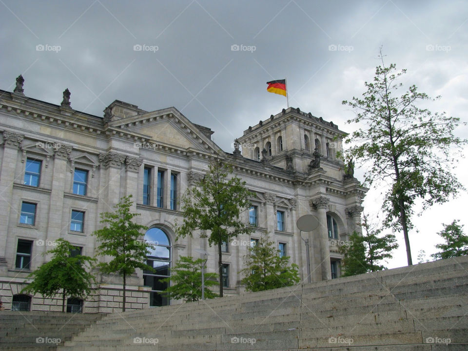 Reichstag building in Berlin