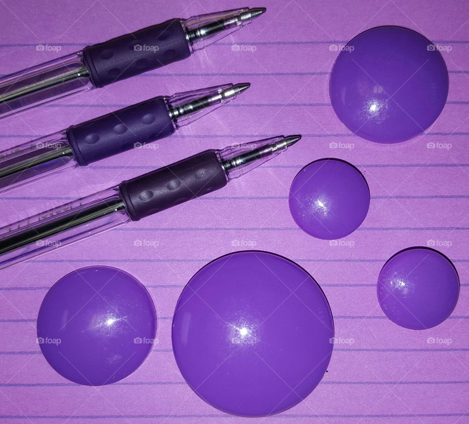 purple supplies