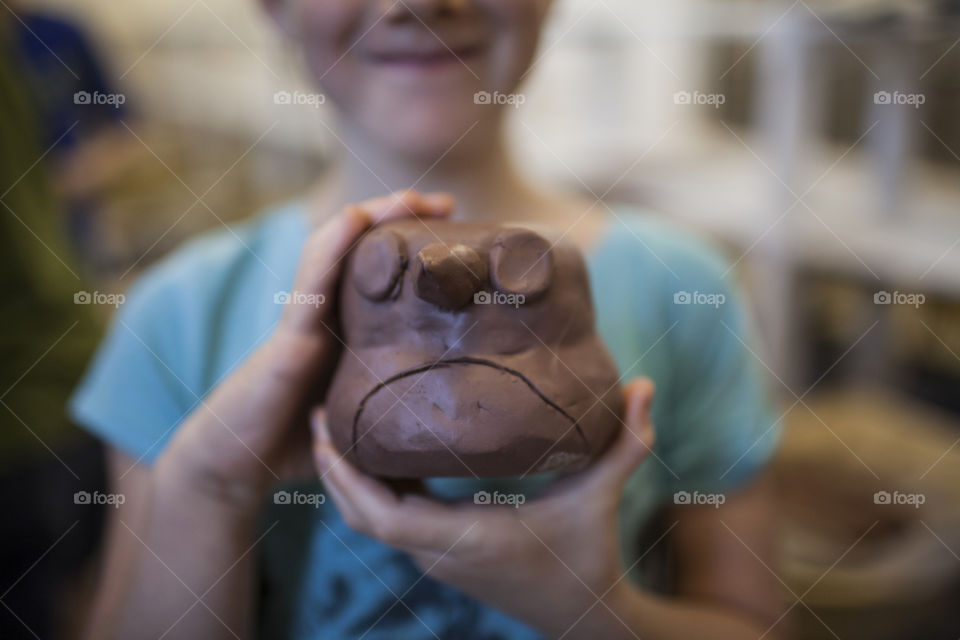 Frown Upside Down. A student shares her summer camp work at Lillstreet Art Center in Chicago. 