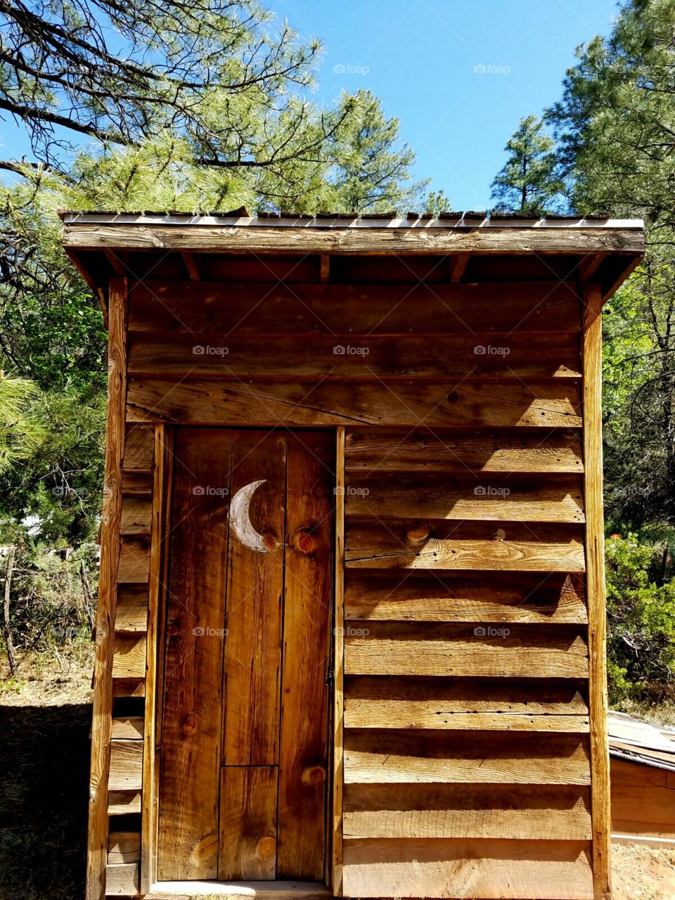 Strawberry Schoolhouse Outhouse