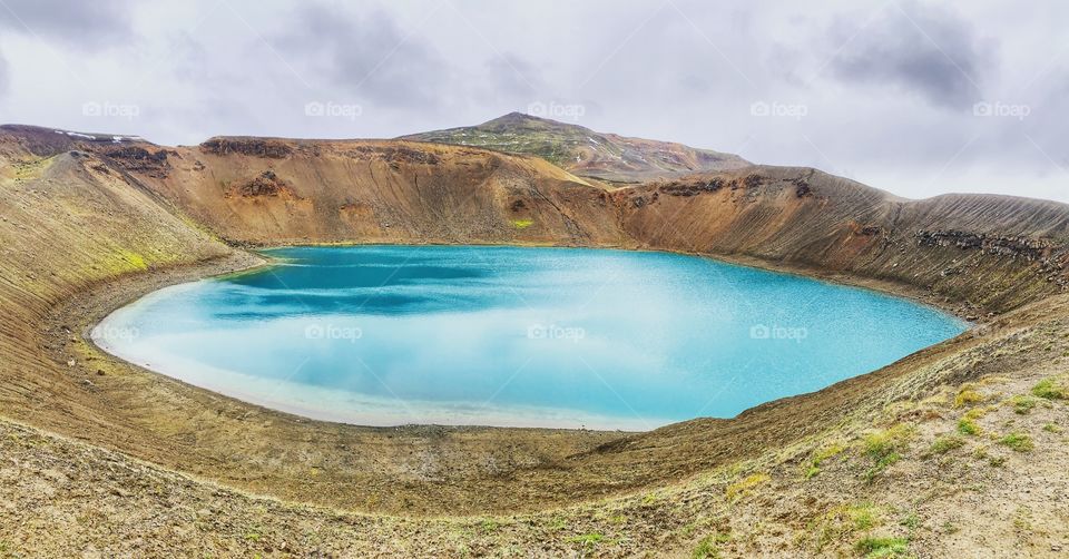 Krafla crater lake 🇮🇸