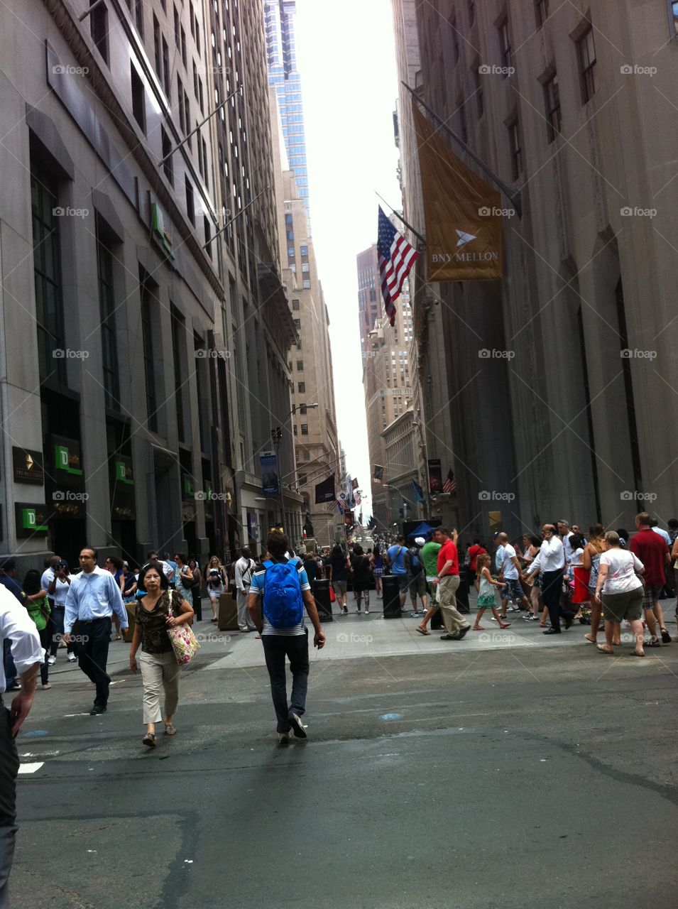 Street scene in New York 