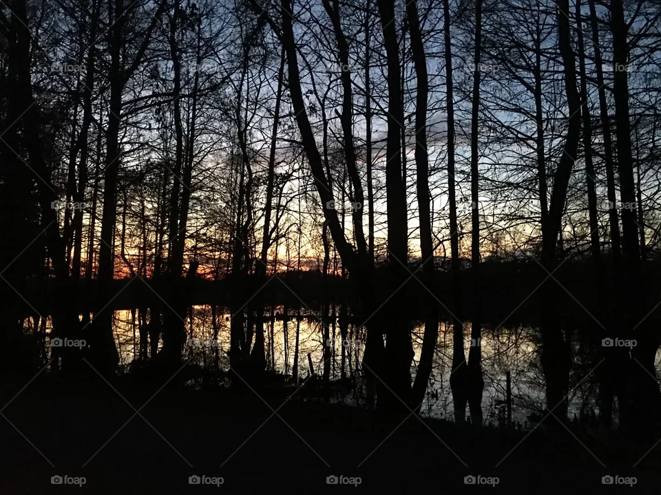 Louisiana sunset 