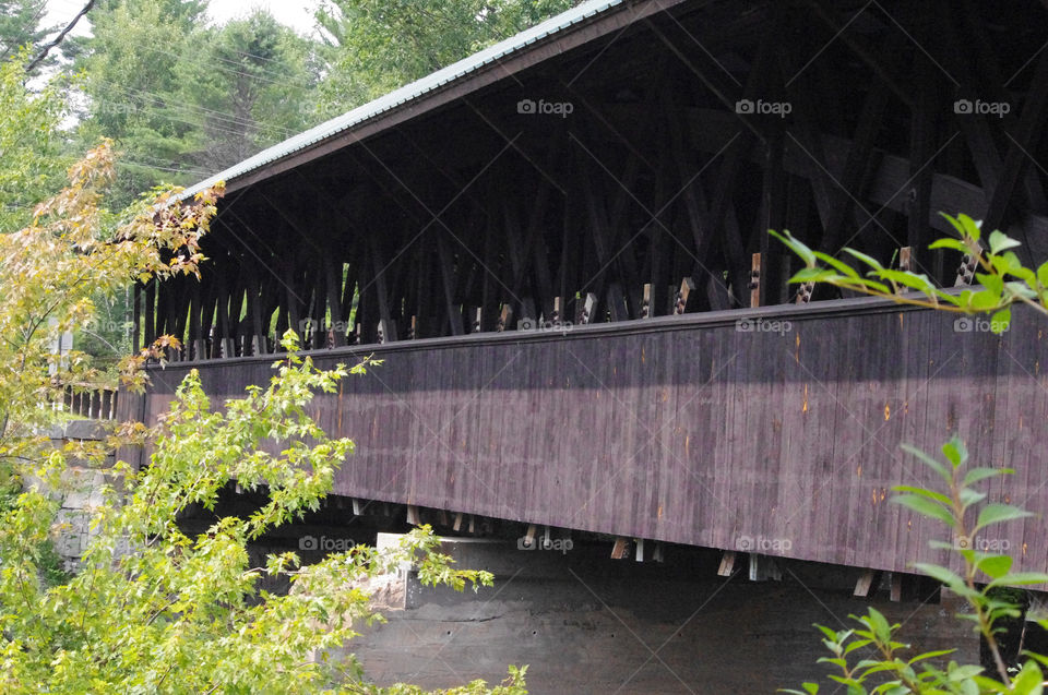 Covered bridge in Vermont 