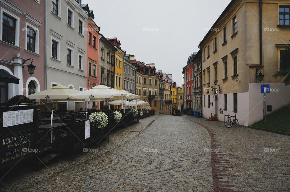 Lublin city view