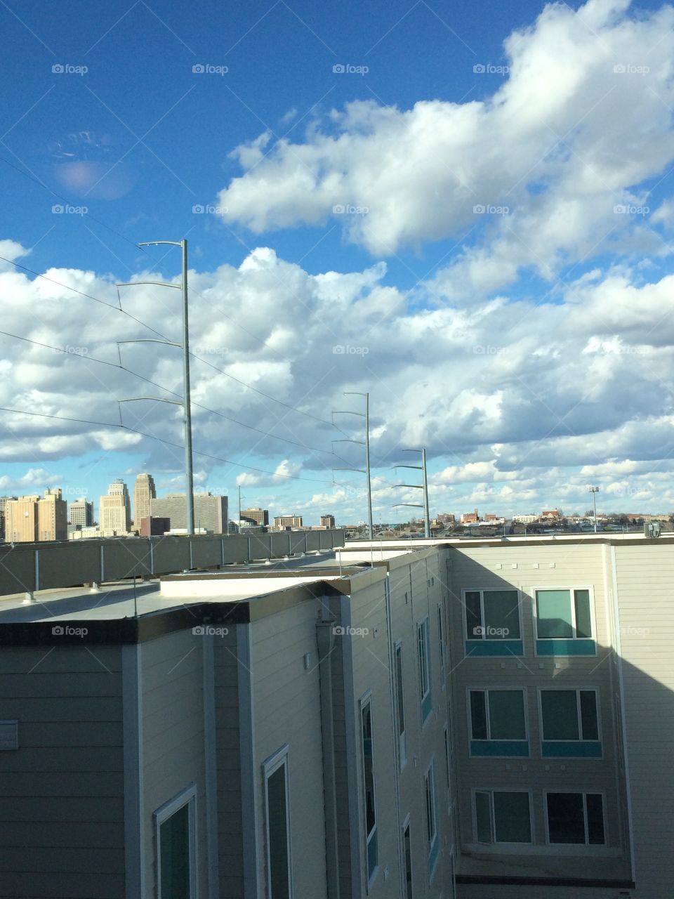 Clouds Above Kansas City