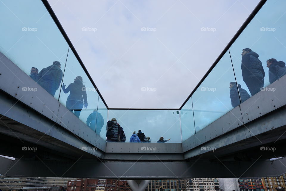 The Millennium Bridge ... London 