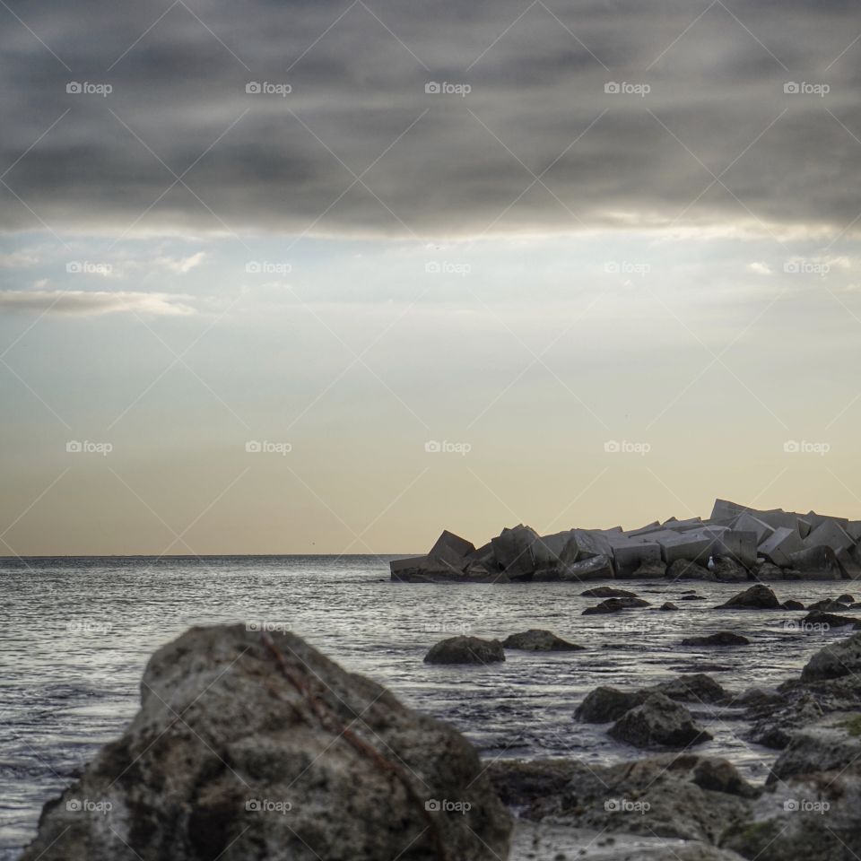 Calpe Dramatic cloudysky 