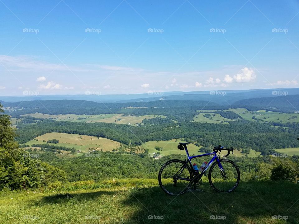 Southwestern Virginia skyline