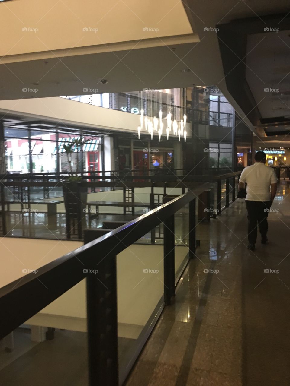Hallway of a Mall