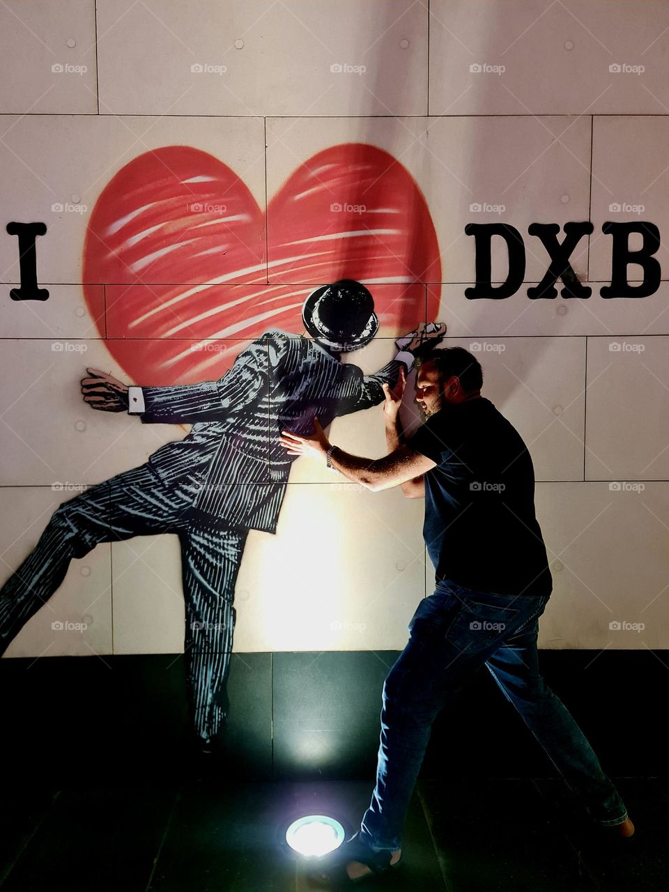 Imaginations have no limit ... Sometimes it's funny, and sometimes it's realistic... Love for Dubai alwaz...