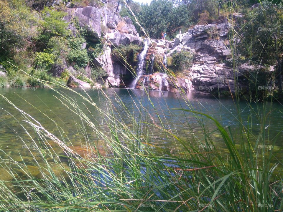 waterfall Portugal