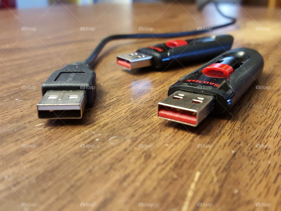 Flash drives and usb
