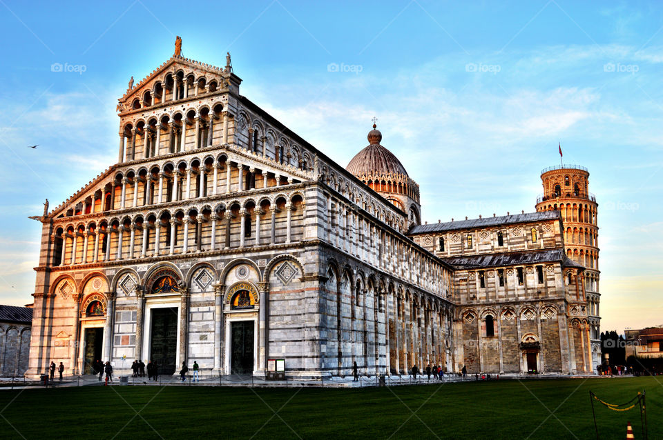 Plaza del Duomo. Plaza del Duomo (Pisa - Italy)