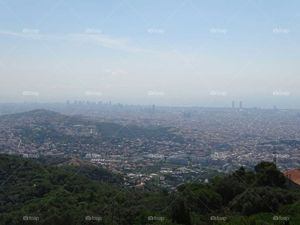 Barcelona from Tibidabo