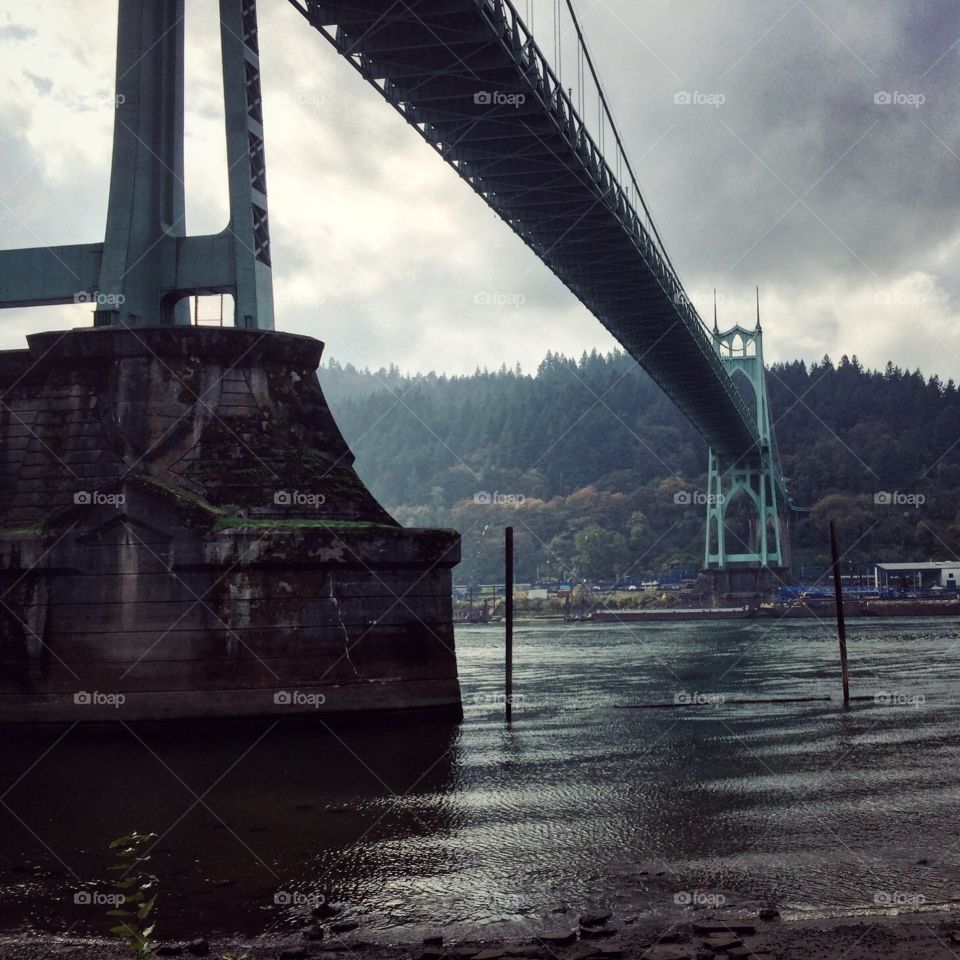 St. John's Bridge in Portland 
