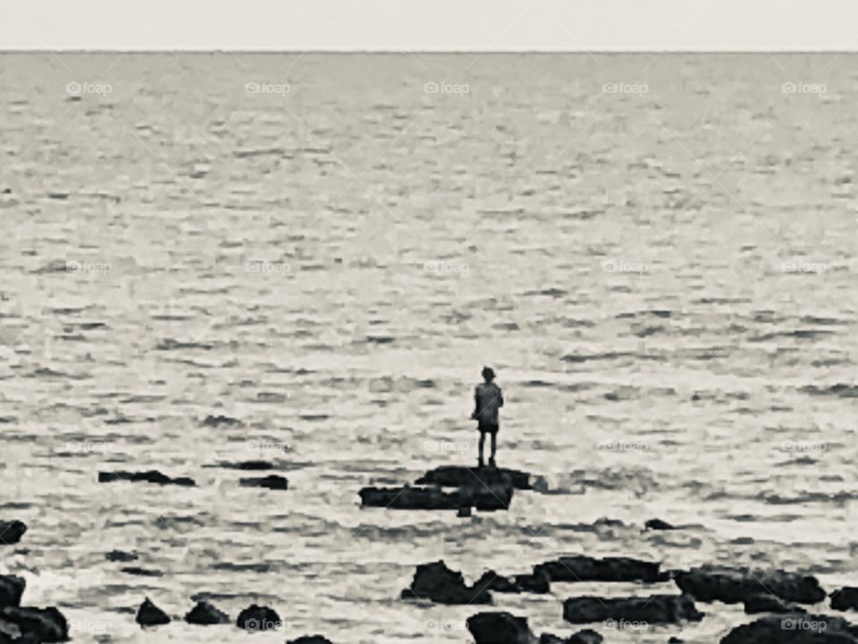 Lone fisherman 