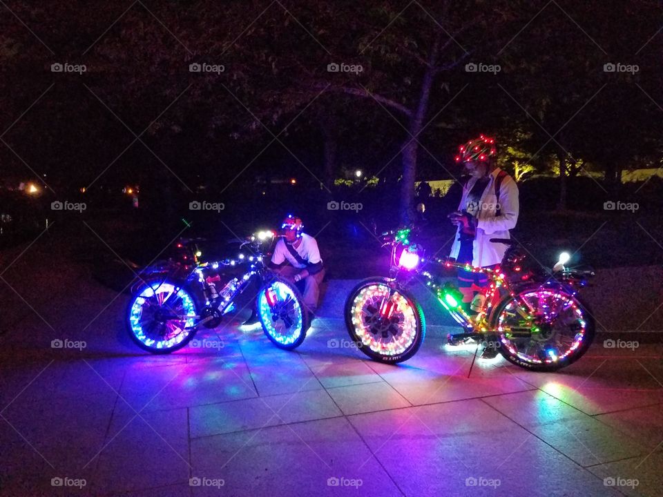 Lighted cycling in DC