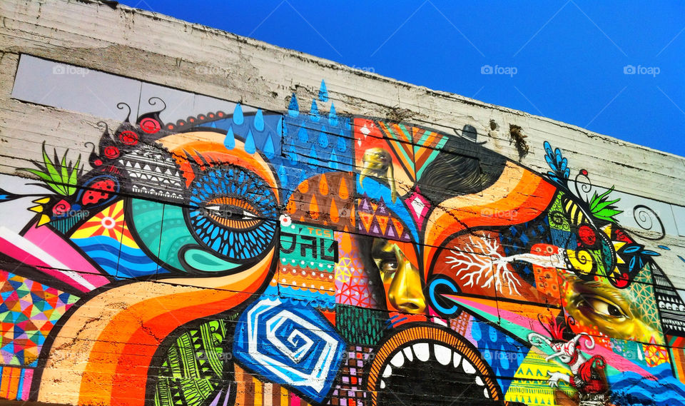 wall colors grafitti tel aviv by bergenstrahle