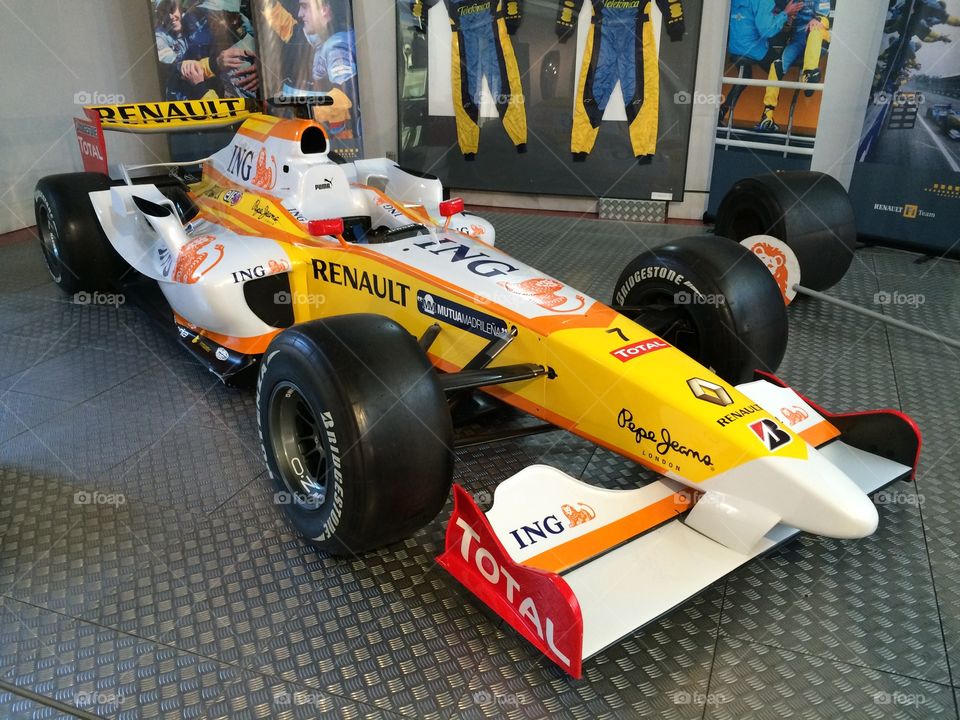 Formula One race car