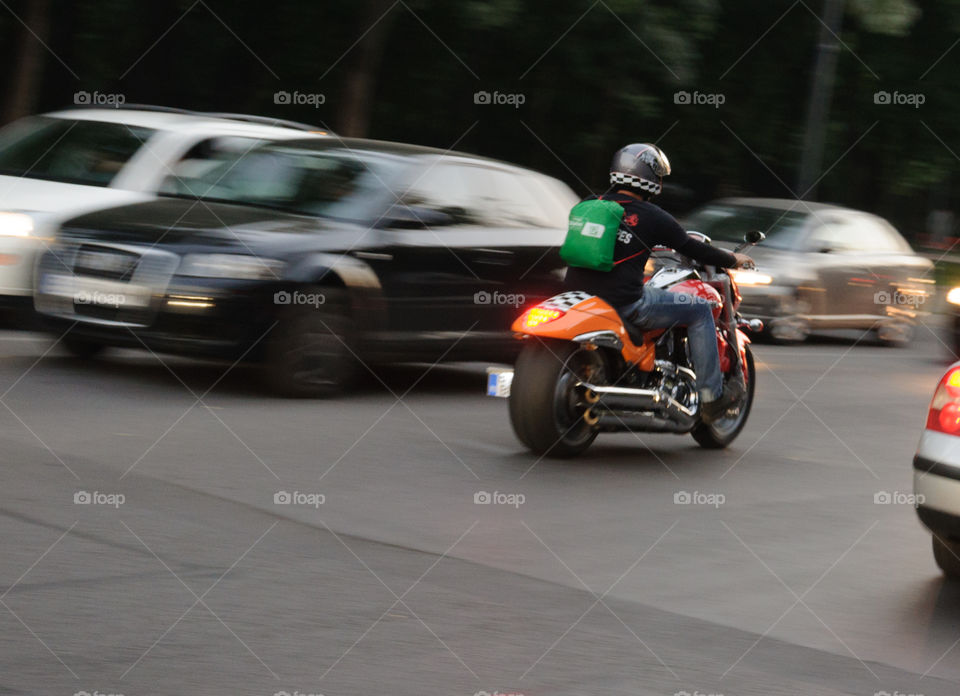 Motorcycle streets