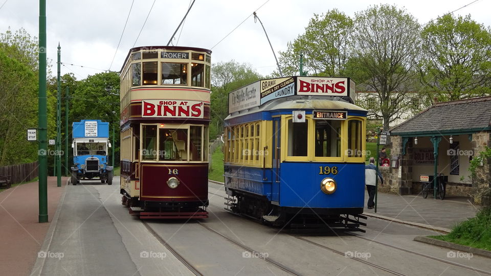 Beamish Trams