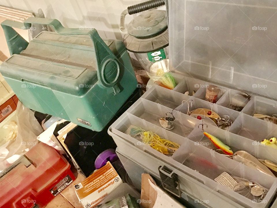 Messy Tackle box 