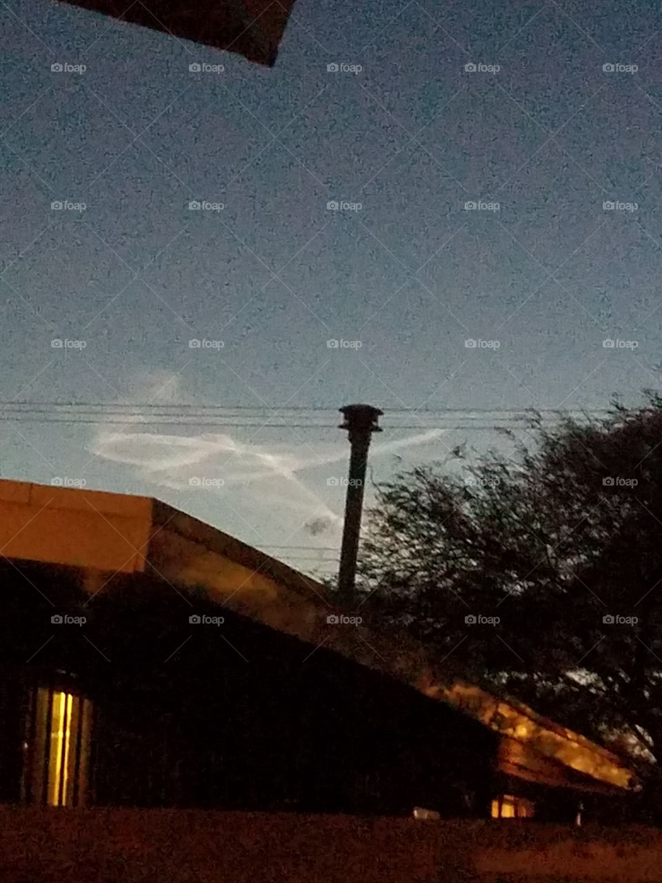 something weird in the sky