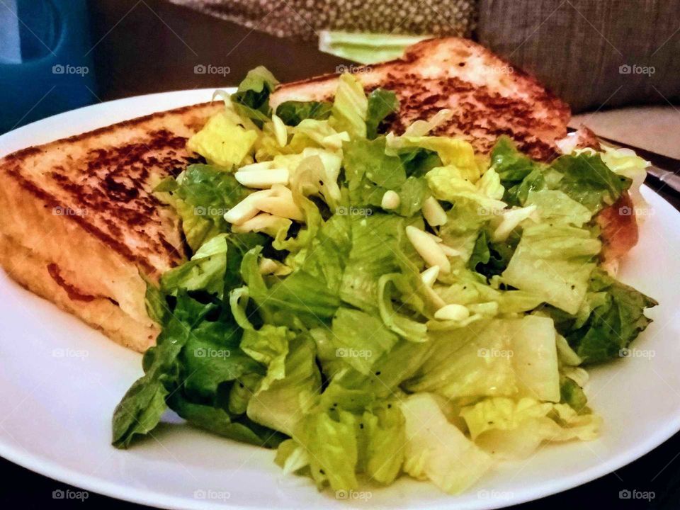 Grill Cheese Sandwich & Salad