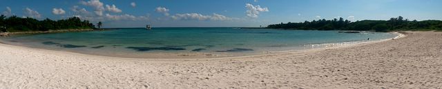 awesome beach with white sand