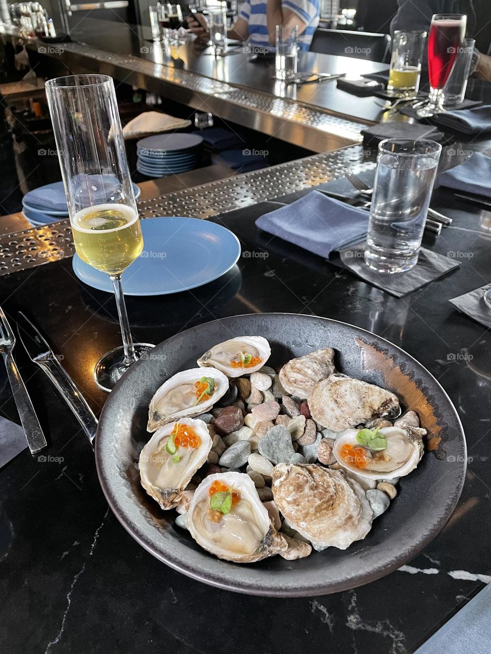 Oyster appetizer 