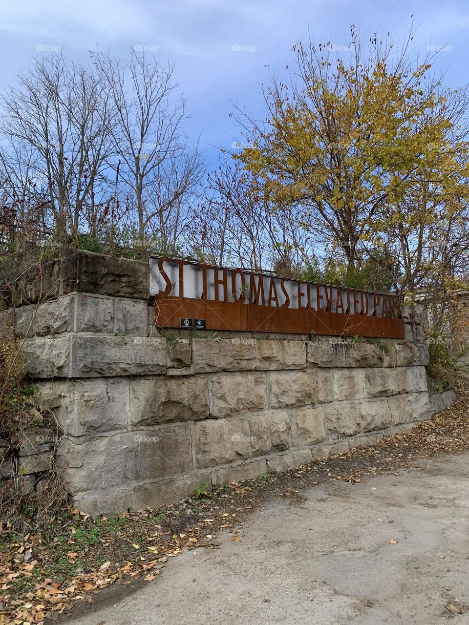 St Thomas elevated park