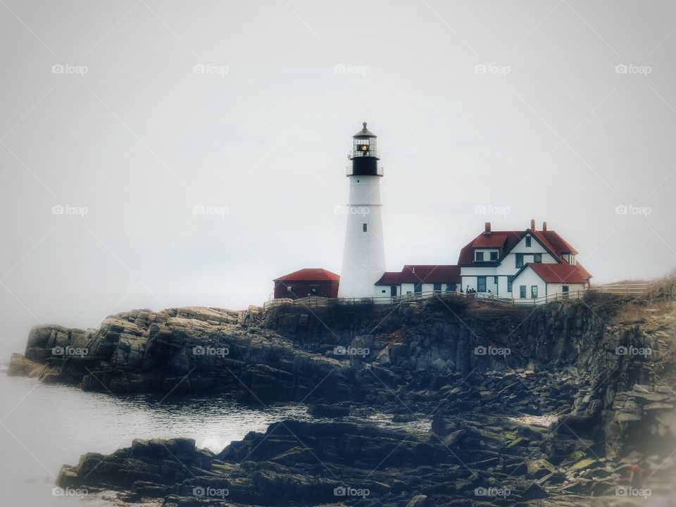 Portland headlight Maine 