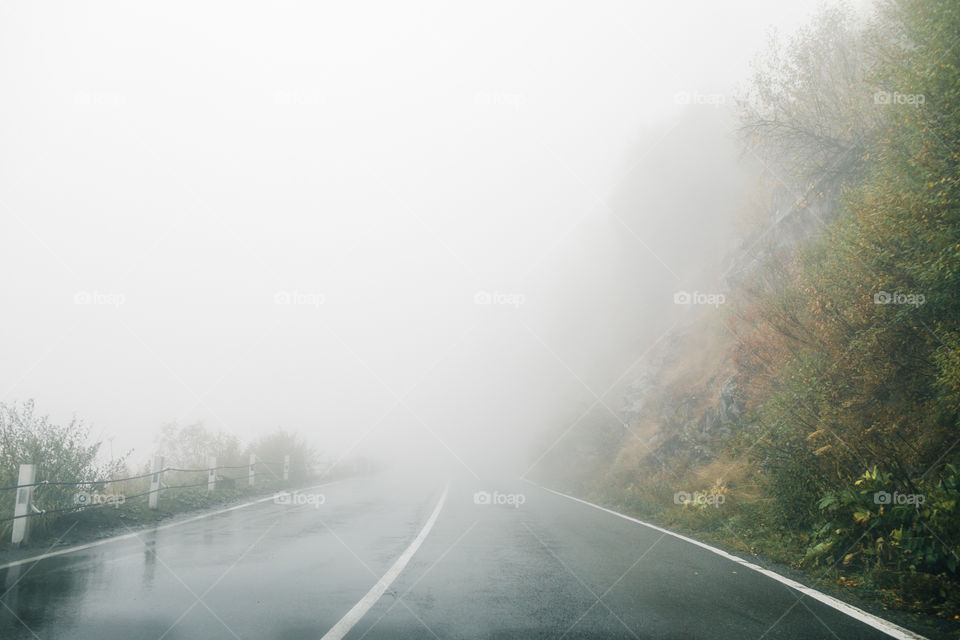 Road fog