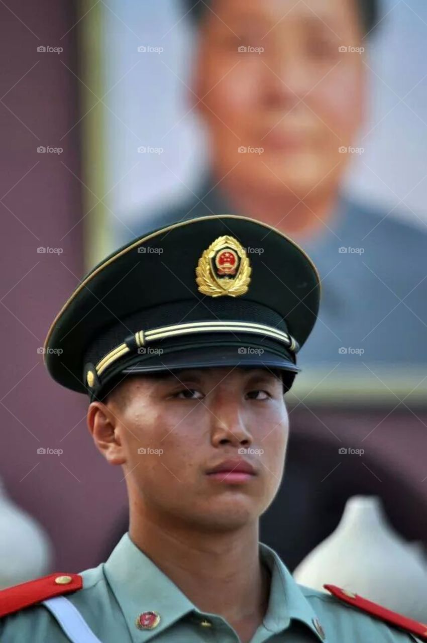 Chinese officer 