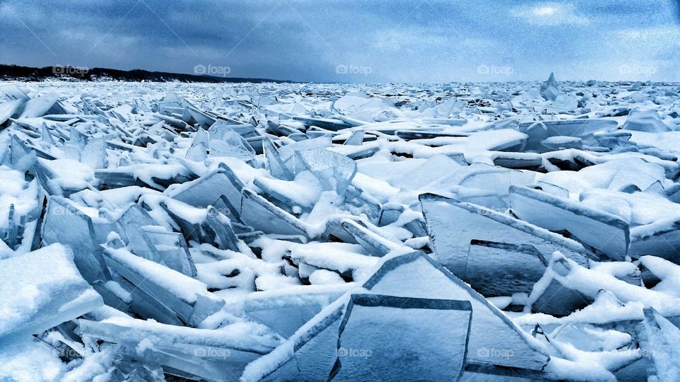 lake Michigan ice