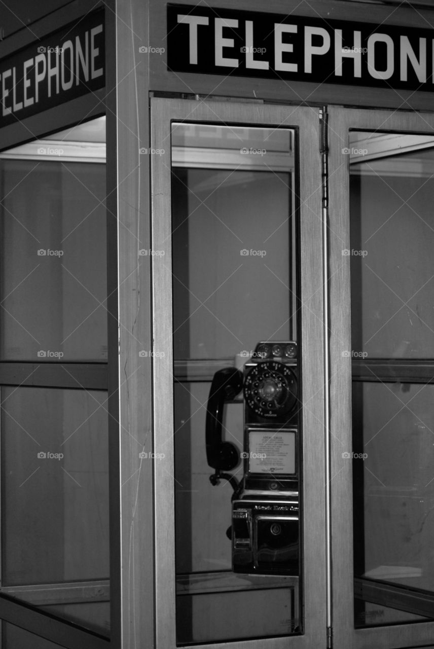 Vintage Phone Booth