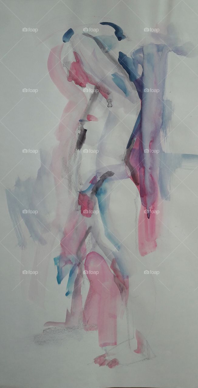 watercolour sketching