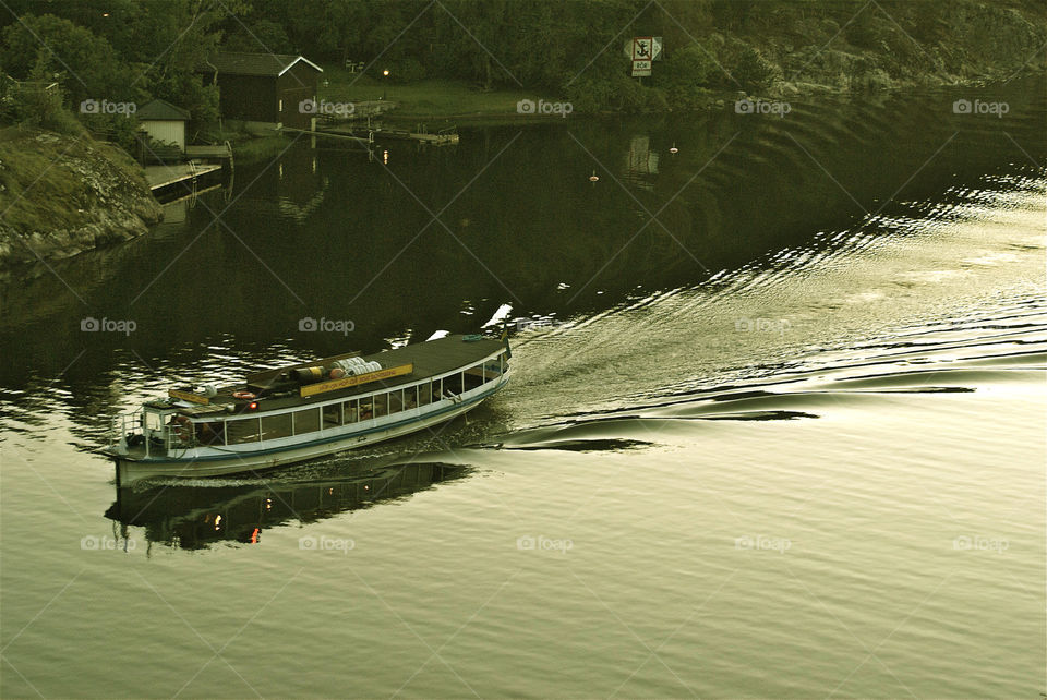 river boat waves ferry by lgt41