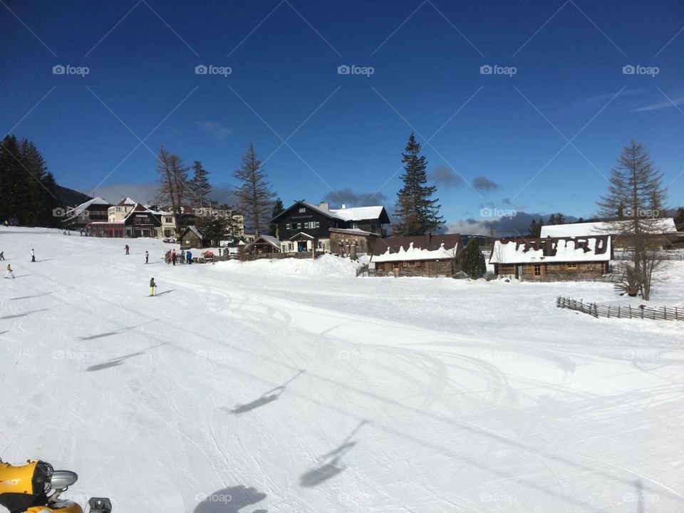 ski Landschaft