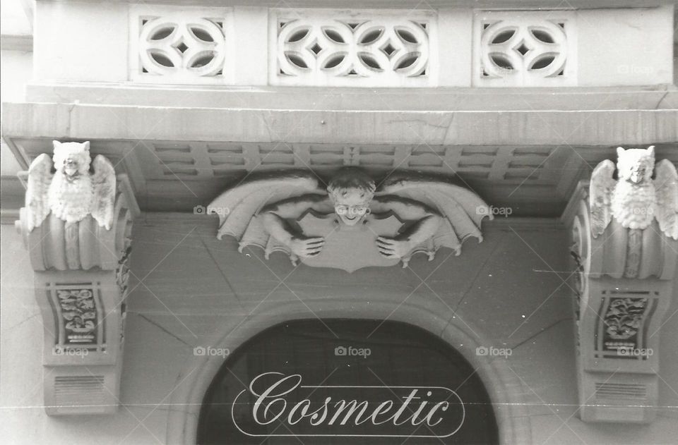 Gothic above door