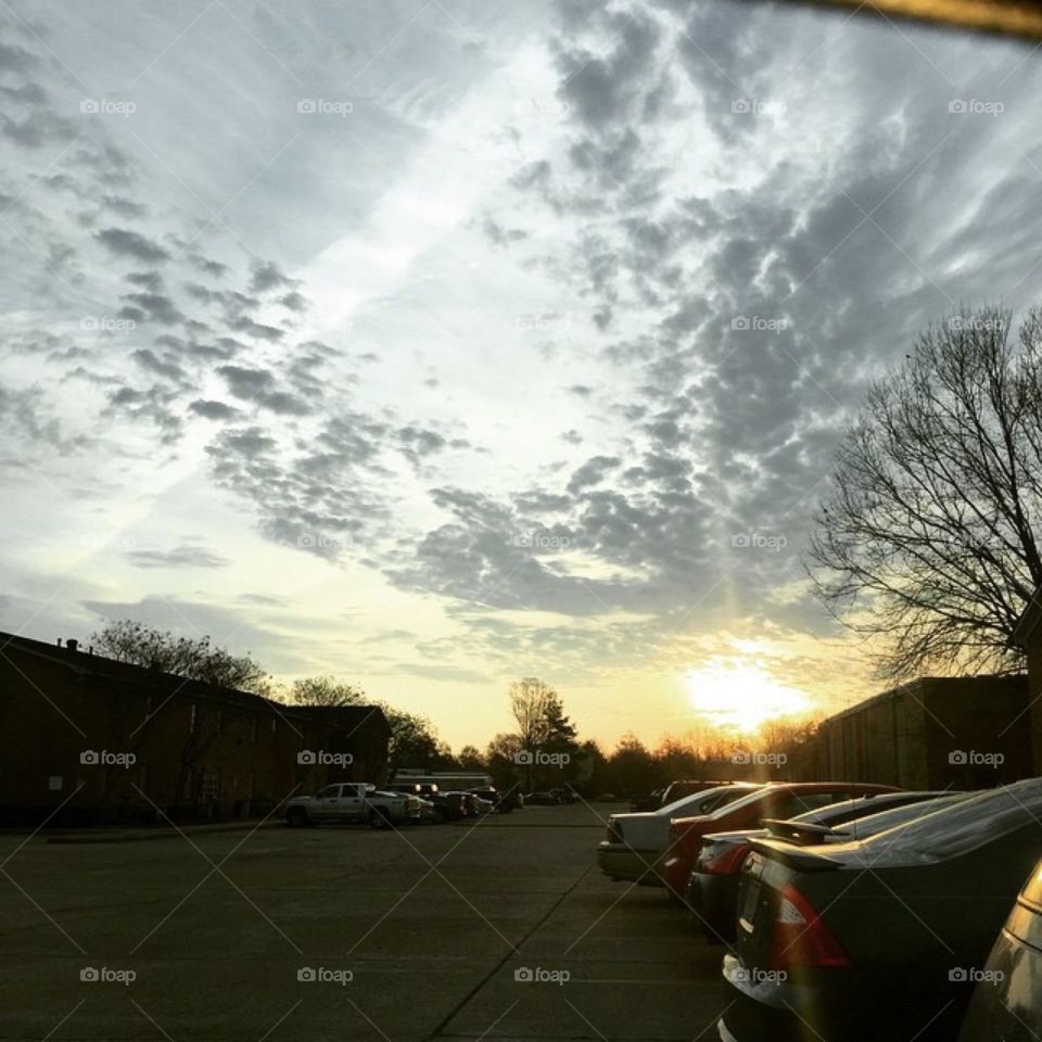 Sunrise over the delta