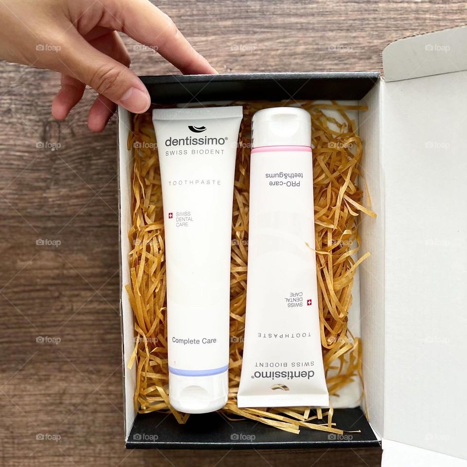 Swiss brand toothpaste products