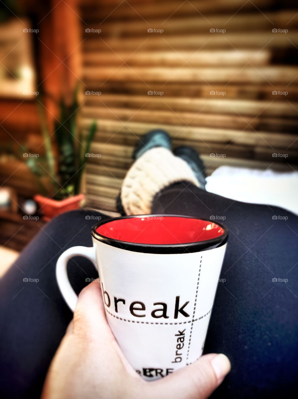 coffee in favorite mug