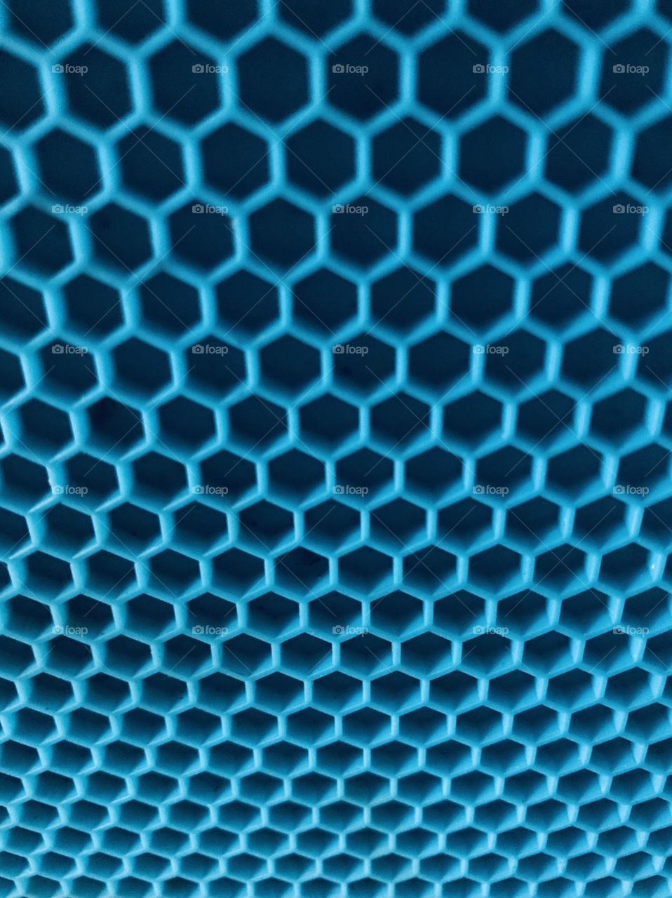 Blue _ Hexagons 