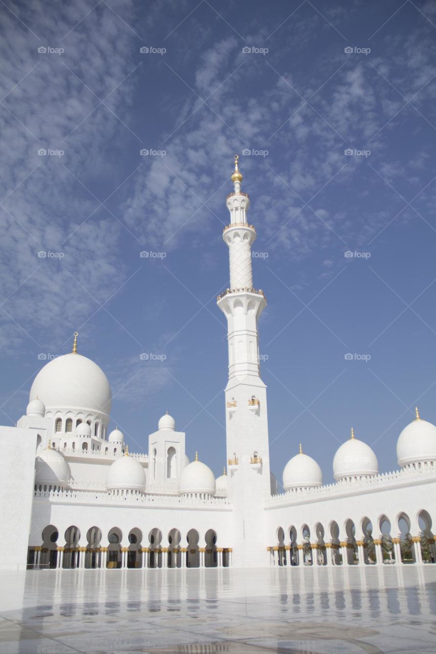 Sheikh Saeed Mosque in the UAE